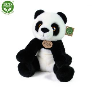 Plyšová panda sediaca 27 cm, ECO - Friendly