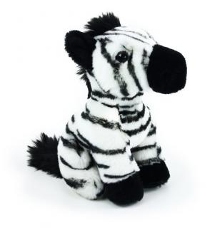 Plyšová zebra sediaca, 18 cm ECO - Friendly