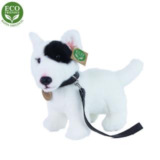 Rappa pes anglický bulteriér s vodítkem stojící 23 cm