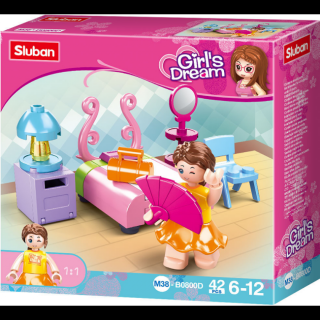 Sluban Girls Dream M38-B0800D Spálňa