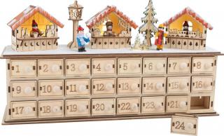 Small foot by Legler Dřevěný Adventný kalendár Vánoční trhy