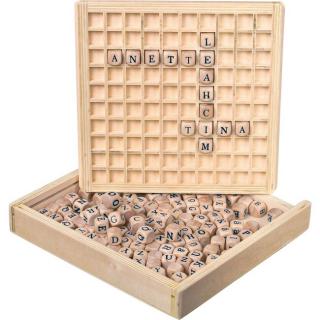 Small Foot Drevená hra Scrabble