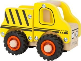 Small Foot Drevené nákladné auto žlté