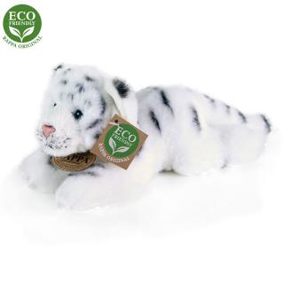 tiger biely ležiaci ECO-FRIENDLY 17 cm