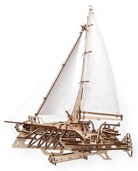 Ugears 3D puzzle Loď Trimaran Merihobus 237 ks