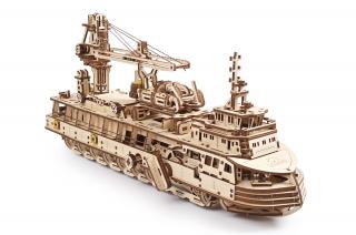 Ugears 3D puzzle Research Vessel – Výskumné plavidlo 575 ks