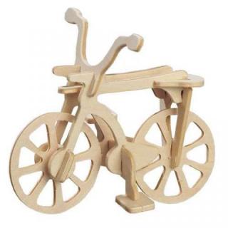 Woodcraft Drevené 3D puzzle bicykel