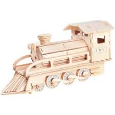 Woodcraft Drevené 3D puzzle Lokomotíva P134