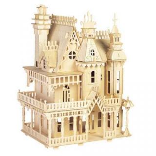 Woodcraft Drevené 3D puzzle Majestátna vila