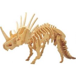 Woodcraft Drevené 3D puzzle Styracosaurus