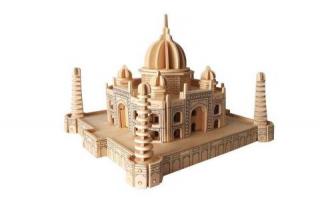 Woodcraft Drevené 3D puzzle Taj Mahal