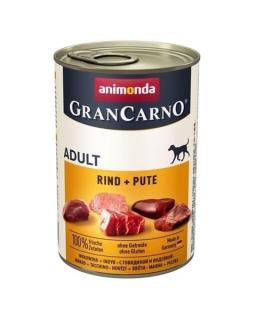 Animonda GRANCARNO® dog adult hovädzie a morka bal. 6 x 400g konzerva