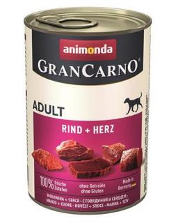 Animonda GRANCARNO® dog adult hovädzie a srdiečka bal. 6 x 400g konzerva