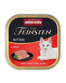 Animonda Vom Feinsten cat Kitten hovädzie bal. 16 x 100 g