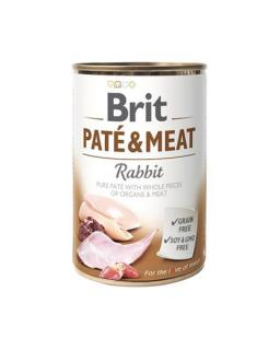 Brit Paté  Meat Rabbit 400 g konzerva