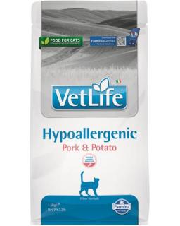 Farmina Vet Life cat hypoallergenic, pork  potato 1,5  kg