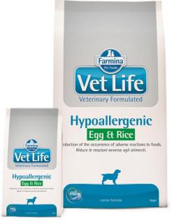 Farmina Vet Life dog hypoallergenic, egg  rice 12 kg
