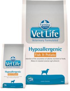 Farmina Vet Life dog hypoallergenic, fish  potato 12 kg