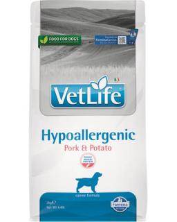 Farmina Vet Life dog hypoallergenic, pork  potato 2 kg