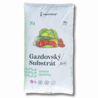 Gazdovský Substrát S1 50 l (substrát z vermikompostu)