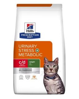 HILLS Diet Feline c/d Urinary Stress + Metabolic NEW 1,5 kg