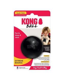 Hračka Kong Dog Extreme Lopta čierna, guma prírodná, S do 16 kg