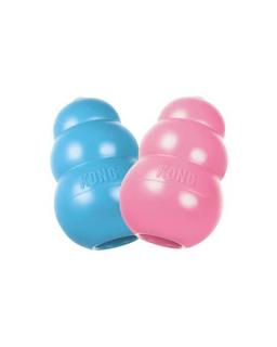 Hračka Kong Dog Puppy Granát modrý/ružový, guma prírodná, L 13-30 kg