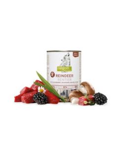 ISEGRIM dog Adult Mono Reindeer pure with Blackberries, Champignons  Herbs  bal. 6 x 800 g konzerva