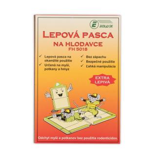 Lepová pasca na hlodavce - kniha 1ks (Lepová knižka)