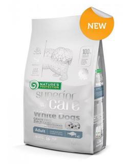 Natures P Superior care white dog GF adult white fish smallmini 10 kg