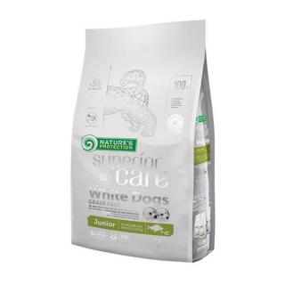 Natures P Superior care white dog GF junior white fish smallmini 1,5 kg