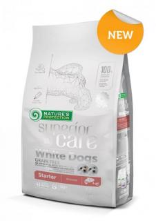 Natures P Superior care white dog GF puppy starter salmon all breeds 10 kg