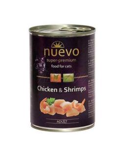 NUEVO cat Adult Chicken  Shrimps bal. 6 x 400 g konzerva