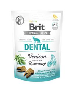 Pamlsok Brit Care Dog Functional Snack Dental Venison 150 g