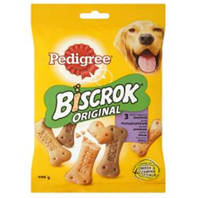 Pamlsok Mars PEDIGREE dog Biscrok s hovädzím  kuracím mäsom a jahňacou príchuťou 200 g
