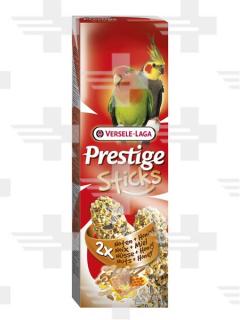 Pamlsok VL Prestige Sticks Big Parakeets Nuts  Honey 2 ks- tyčinky pre stredné papagáje s medom a orechami 140 g