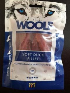 Pamlsok Woolf Dog Duck Jerky Soft Fillet 100 g