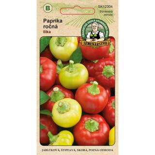 Paprika ročná Ilika 0,7g (Semenársvo)