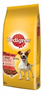 Pedigree Mini hydina 12kg (Granulované krmivo pre psov)