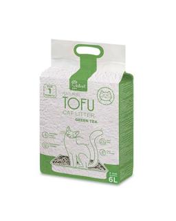 Podstielka pre mačky Tofu s extraktom zo zeleného čaju 6 l