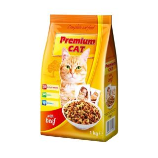 Premium Cat 1kg (Kompletné krmivo pre mačky)