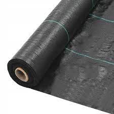 Textília tkaná 1x25m čierna 90g/m2 agrotextília
