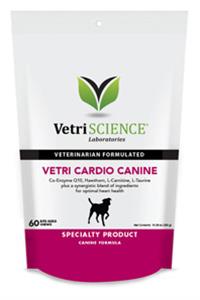 Vetri Science Vetri Cardio Canine  žuvacie tbl. 60 tbl.