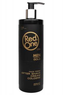 Red One After Shave Cream Cologne Gold, voda po holení v kréme gold 400ml