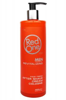 Red One After Shave Cream Cologne Revitalizing, voda po holení v kréme revitalizing 400ml
