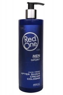 Red One After Shave Cream Cologne Sport, voda po holení v kréme sport 400ml