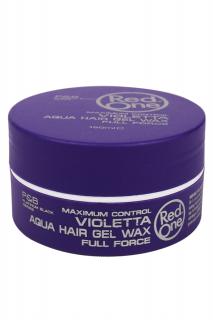 Red One Aqua Gel Hair Wax Full Force Violetta, voskový gél na vlasy s  vôňou čučoriedok 150ml