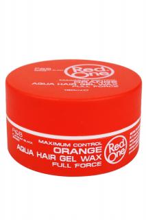 Red One Aqua Hair Gel Wax Full Force Orange, voskový gél na vlasy s vôňou pomaranča 150ml