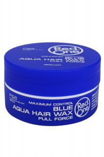 Red One Aqua Hair Wax Full Force Blue, voskový gél  na vlasy s vôňou bubblegum 150ml
