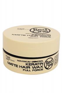 Red One Matte Hair Wax Keratin, matný vosk na vlasy s keratínom 150ml